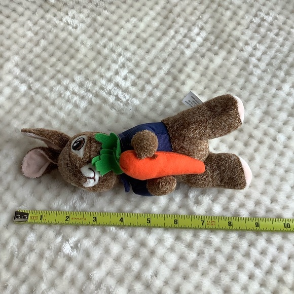 Peter Rabbit 8 inch Plush Bunny Rabbit Holding Carrot Stuffed Animal Toy 🥕 - Picture 9 of 9
